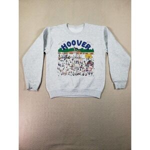 Hoover Sweater Boys Large Gray Crew Neck Long Sleeve‎ Sweatshirt Pullover